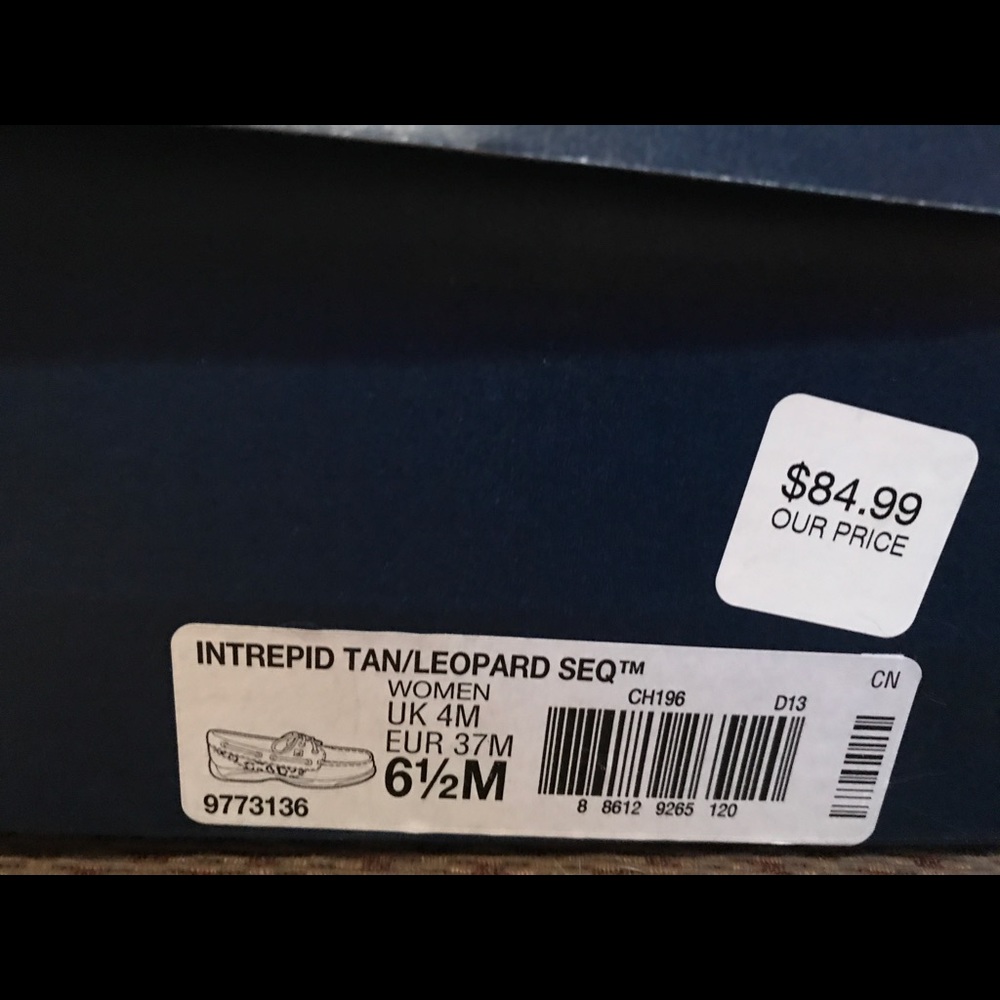 Sperry Top Siders With Sequin Print - image 3